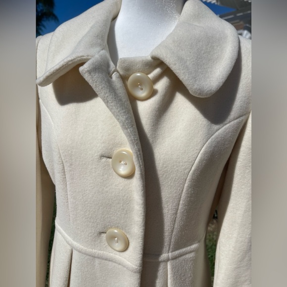 🩷 Winter Coat Cream M/8 - Picture 2 of 4